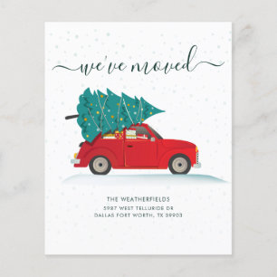 We Moved Christmas Holidays Moving Announcement