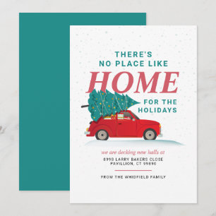 We Moved for the Holidays Moving Announcement