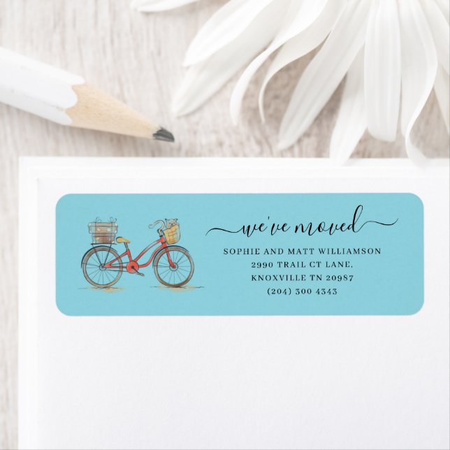 We Moved New Home Moving Return Address (Insitu)