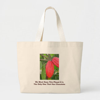 We Must Save This Planet it ... Large Tote Bag