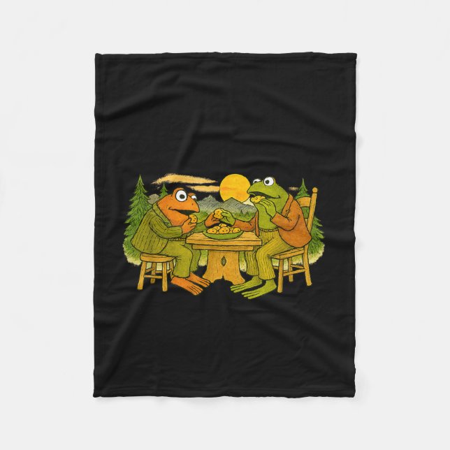 We Must Tee Stop Eating Toad As He Ate Another Fro Fleece Blanket (Front)