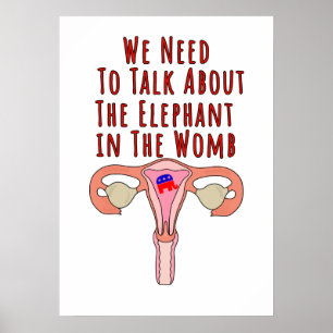 We Need to Talk About The Elephant In The Womb Poster