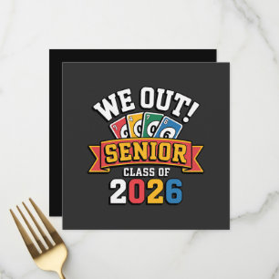 We Out Senior Class Of 2026 Menu