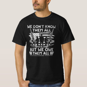 We Owe Them All Partiotic Veterans Day T-Shirt