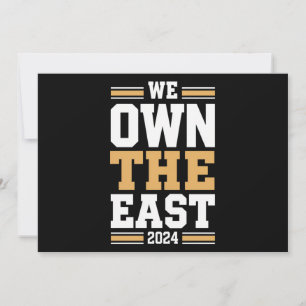 We Own The East 2024 Invitation