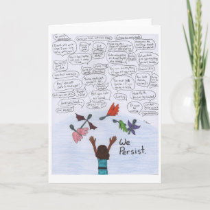 We Persist Card