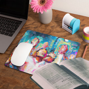We Praise Thee Abstract Mouse Mat