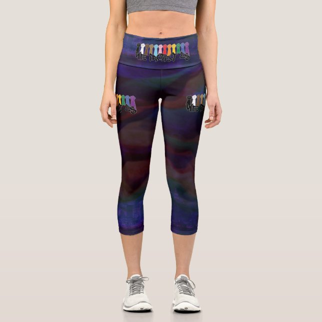 We Protect Us Capri Leggings (Front)