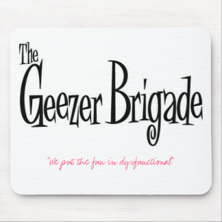 "We put the fun in dysfunctional" Mouse Mat