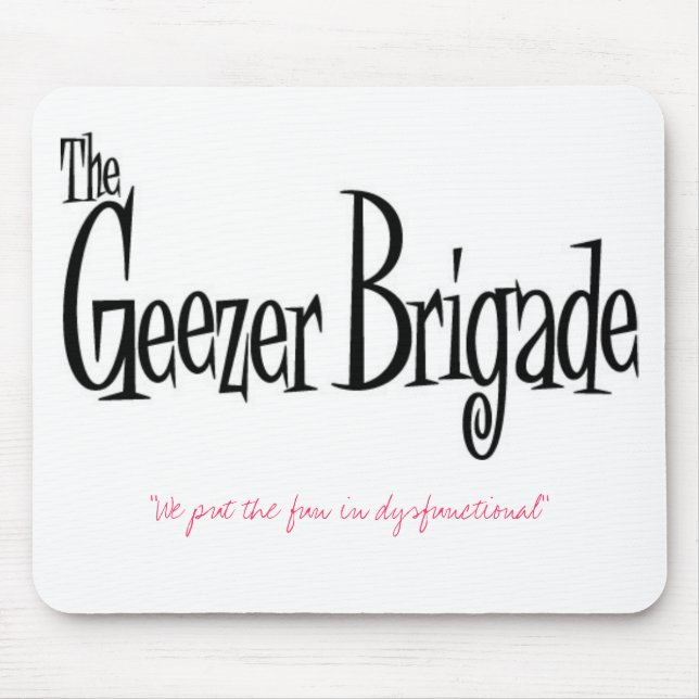 "We put the fun in dysfunctional" Mouse Mat (Front)