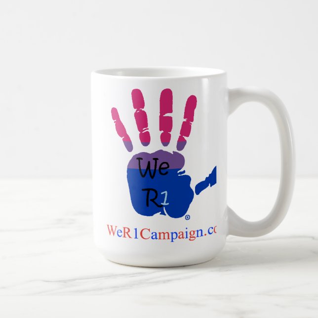 We R1 Bi-Sexual Mug (Right)