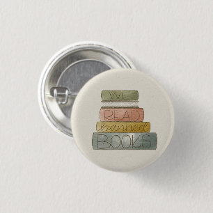 We Read Banned Books  Sticker 3 Cm Round Badge