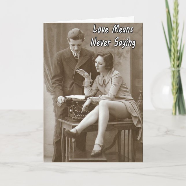 We Really Were Working Late! Holiday Card (Front)