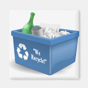 We Recycle Magnet