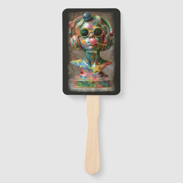 we relaxing hand fan (Front)