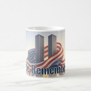 We Remember Coffee Mug Editable Message
