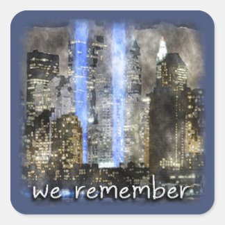 WE REMEMBER Stickers