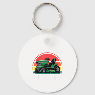 We Ride At Dawn Riding Lawn Mower Toddler Funny Mo Key Ring