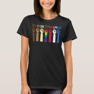 We Rise Together Equality Awesome Black History Mo T-Shirt
