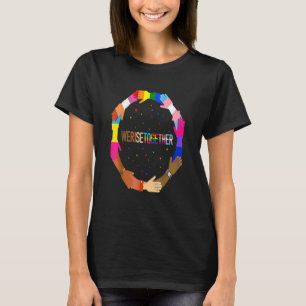 We Rise Together Lgbt-Q Pride Social Justice Equal T-Shirt