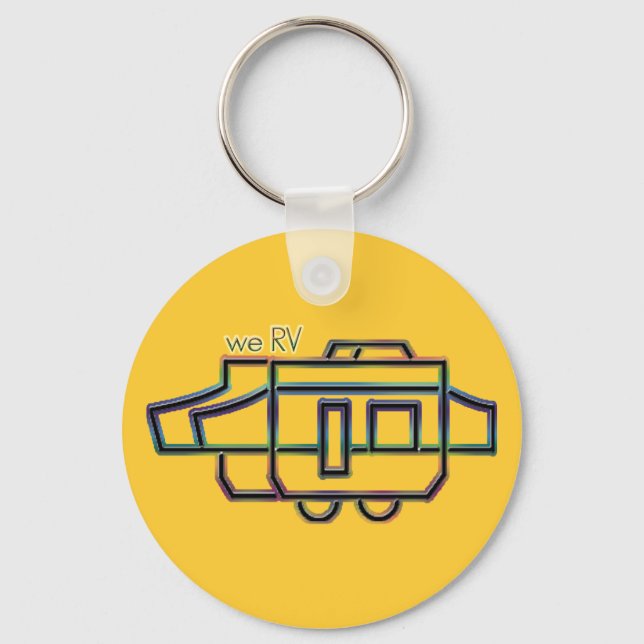 we RV Key Ring (Front)
