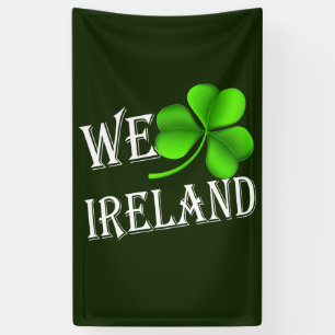We Shamrock Ireland wt (v) bnrt Banner