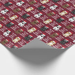 We Shih Tzu a Merry Christmas Wrapping Paper<br><div class="desc">shih tzu,  shih tsu,  shih tzu christmas,  shih tsu wrapping paper,  shih tzu gift wrap,  dog christmas,  christmas dog wrapping paper,  funny dog</div>