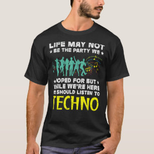 We Should Listen To Techno Music Edm Raver Headban T-Shirt