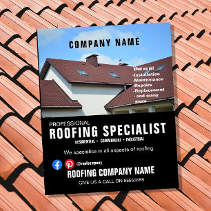 We Specialise in All Aspects of Roofing Flyer
