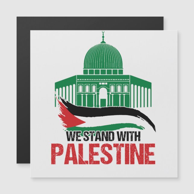 We Stand with Palestine (Front/Back)