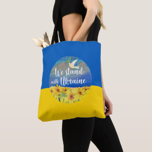 WE STAND WITH UKRAINE Tote Bag