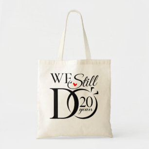 We Still Do 20 Years Funny Couple 20Th Wedding Ann Tote Bag