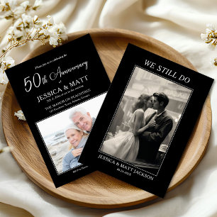 We Still Do 50th Wedding Anniversary Celebration Invitation