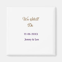 We still do brown pink name date year boho retro s