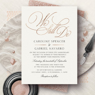 We Still Do Formal Script Anniversary Vow Renewal