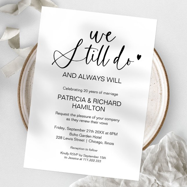 We still do wedding anniversary invitations (Creator Uploaded)