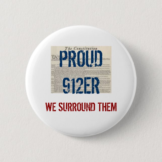 We Surround Them 6 Cm Round Badge (Front)