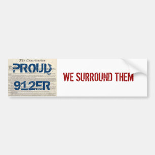 We Surround Them Bumper Sticker