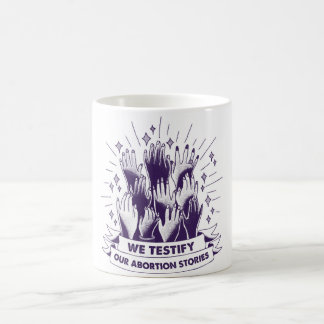 We Testify Mug