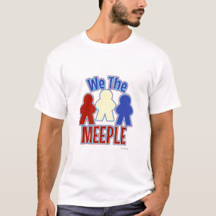 We The Meeple Tabletop Gamer Design T-Shirt