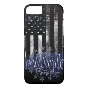 WE THE PEOPLE 13 Stars Industrial American Flag iPhone 8/7 Case