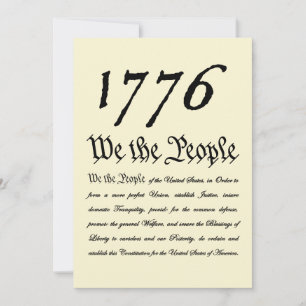 We the People - 1776 Holiday Card