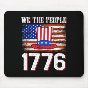 We The People 1776 Independence Day Us Patriot Ame Mouse Mat