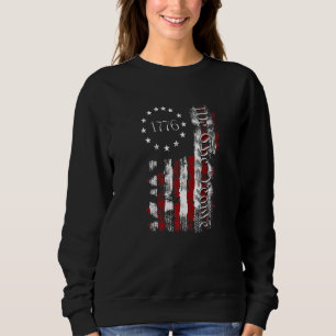 We The People 1776 Patriotic American Independence Sweatshirt