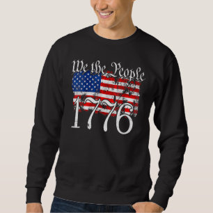 We The People 1776 Us Constitution Freedom America Sweatshirt