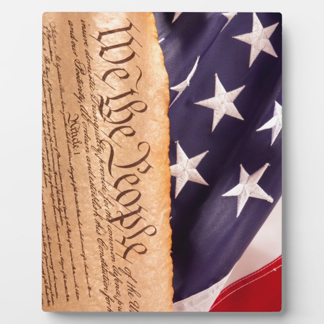 We the people 1 plaque (Front)
