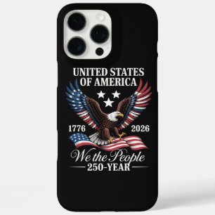 We The People 250 years america iPhone 16 Pro Max Case