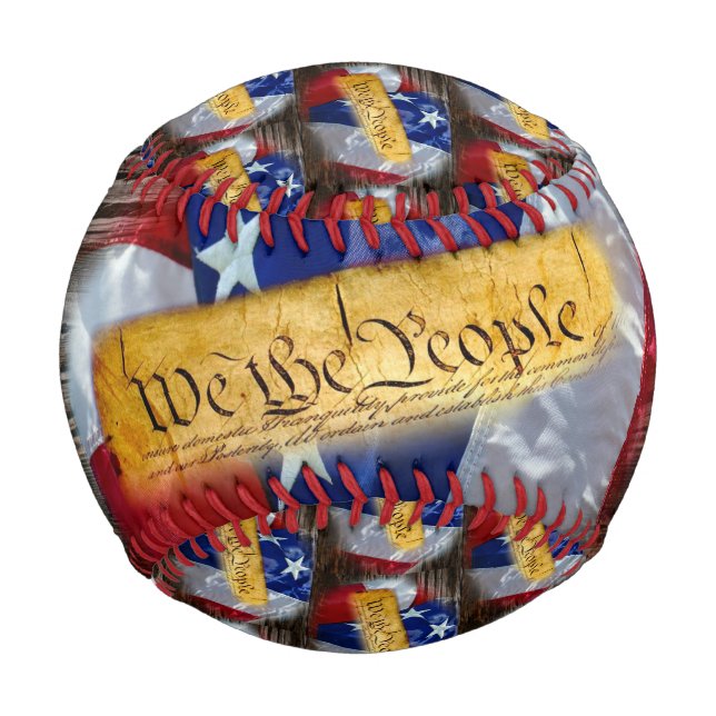 We The People American Flag Baseball (Front)