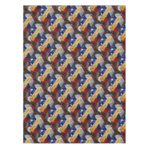 We The People American Flag Tablecloth
