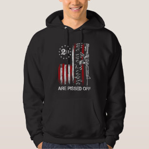We The People Are Pissed Off American Flag 2nd Ame Hoodie